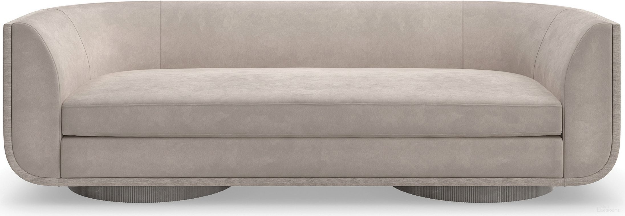 The appearance of Clipper Sofa In Gray designed by Caracole in the modern / contemporary interior design. This gray piece of furniture was selected by 1StopBedrooms from Clipper Collection to add a touch of cosiness and style into your home. Sku: UPH-023-012-A. Material: Hardwood.