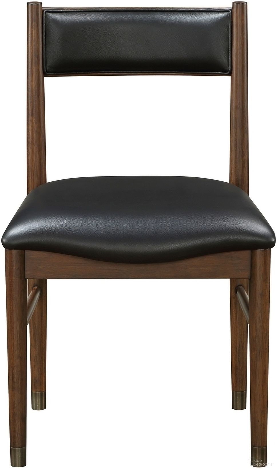 The appearance of Clive Side Chair Set of 2 In Black and Cherry designed by Homelegance in the modern / contemporary interior design. This black and cherry piece of furniture was selected by 1StopBedrooms from Clive Collection to add a touch of cosiness and style into your home. Sku: 5413S. Material: Leather. Chair Type: Side Chair.