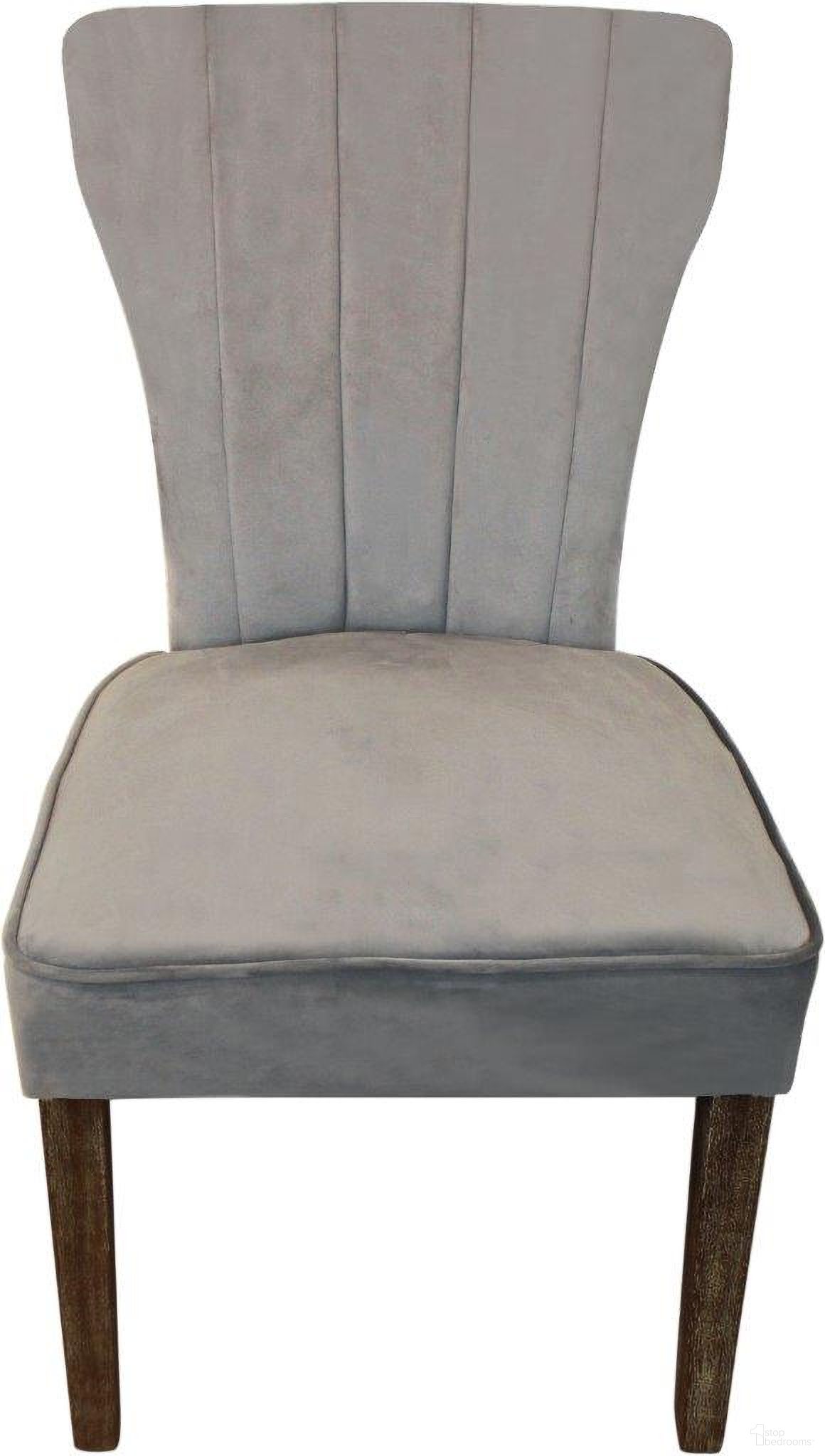 The appearance of Inwood Side Chair In Quartz Set of 2 In Mink designed by Moti in the transitional interior design. This mink piece of furniture  was selected by 1StopBedrooms from Inwood Collection to add a touch of cosiness and style into your home. Sku: 88011081. Material: Wood. Chair Type: Side Chair.