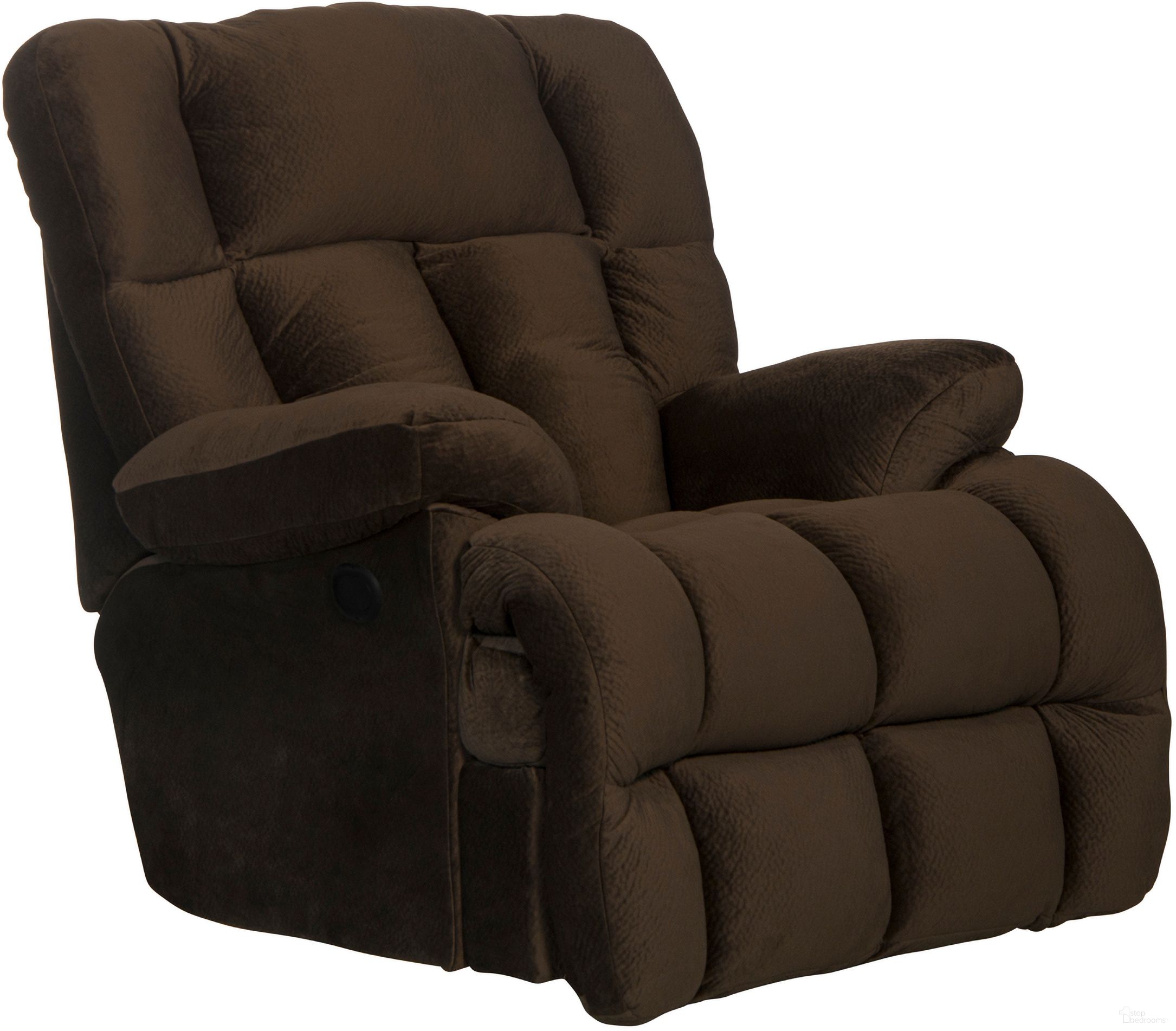 The appearance of Cloud 12 Power Chaise Recliner In Chocolate designed by Catnapper in the traditional interior design. This chocolate piece of furniture was selected by 1StopBedrooms from Cloud 12 Collection to add a touch of cosiness and style into your home. Sku: 65417233409. Material: Fabric.
