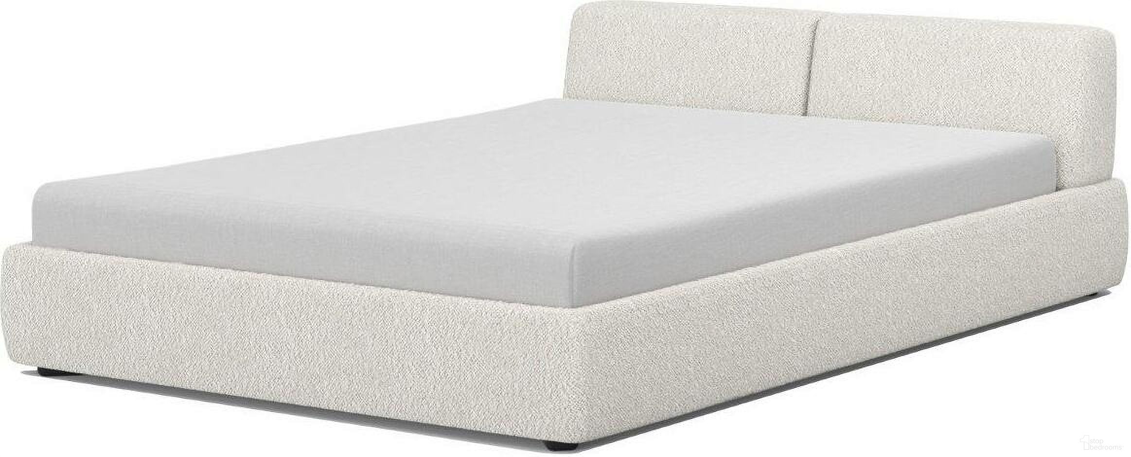 The appearance of Cloud 9 Grey Chenille Fabric King Bed designed by Mobital in the modern / contemporary interior design. This cream piece of furniture was selected by 1StopBedrooms from Cloud 9 Collection to add a touch of cosiness and style into your home. Sku: BED-CLOU-CRBO-KING. Bed Type: Platform Bed. Material: Fabric. Bed Size: King.