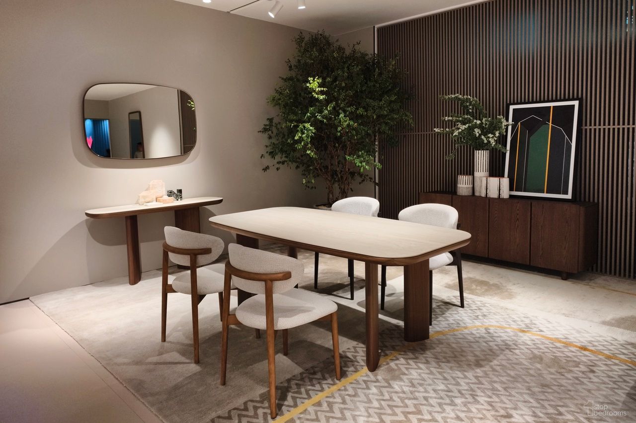 Clover Dining Room Set In Walnut
