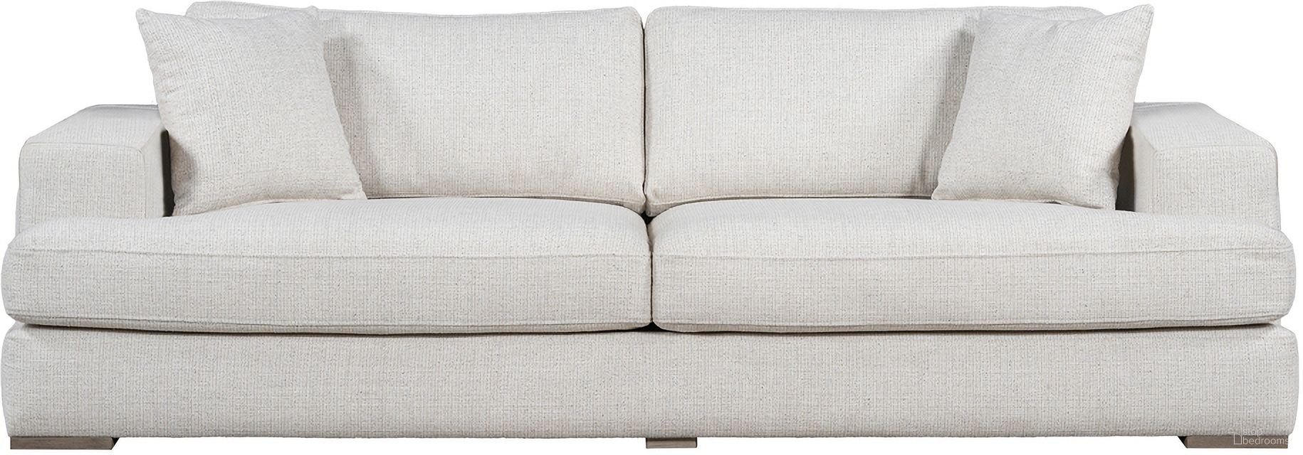 The appearance of Clyde Polyester Blend Upholstered with Solid Birch Wood 100 Inch Sofa In Brown designed by Alder And Tweed in the modern / contemporary interior design. This brown piece of furniture was selected by 1StopBedrooms from Clyde Collection to add a touch of cosiness and style into your home. Sku: AT10366-GRC/DDS. Material: Polyester.