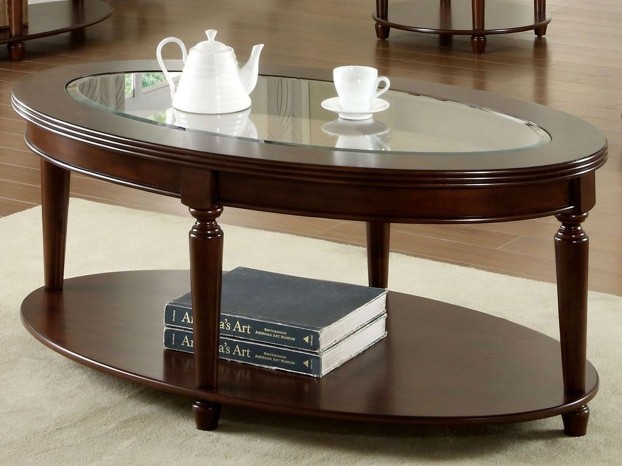 Hekman Linwood Occasional Oval Coffee Table
