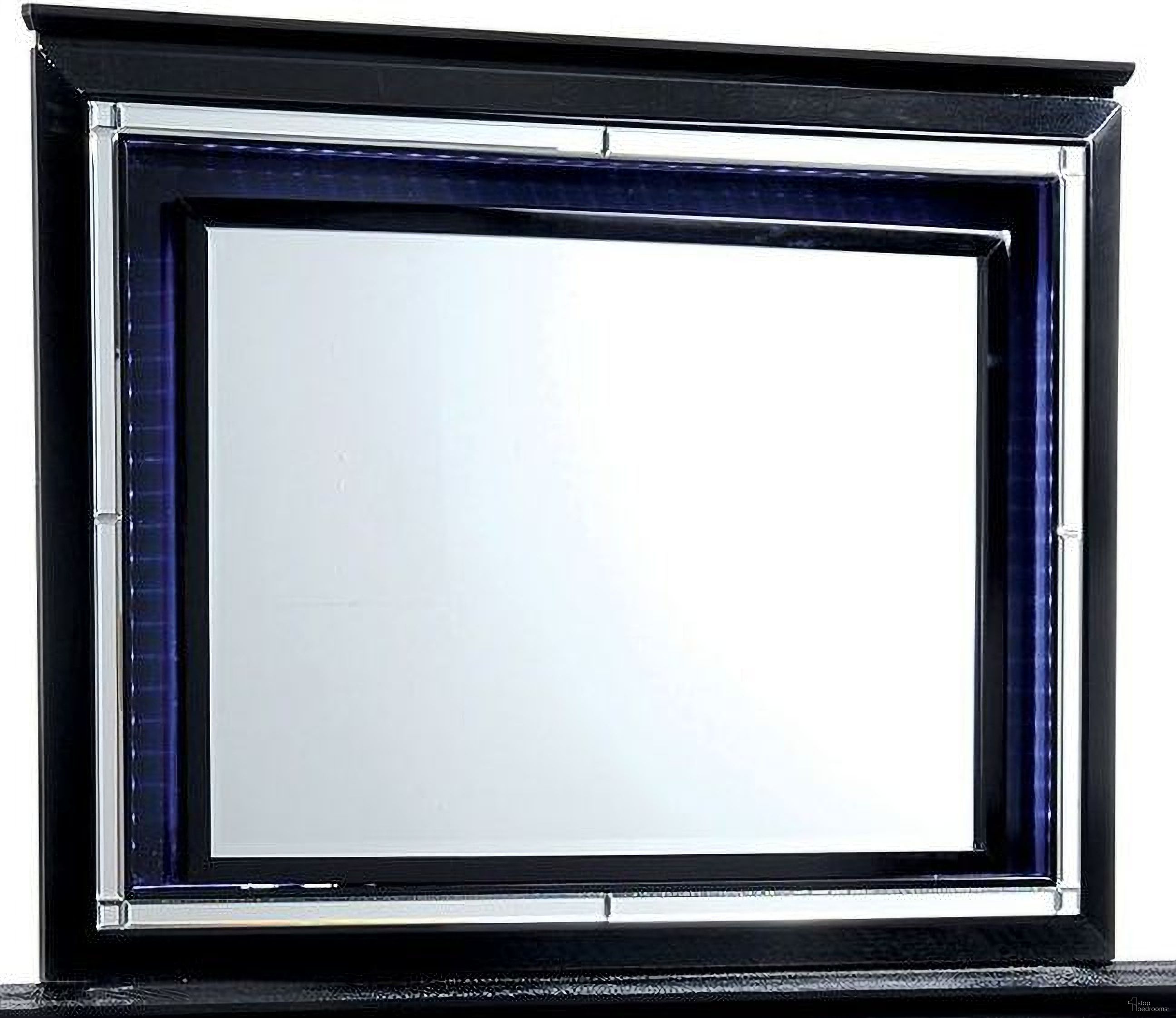 The appearance of Bellanova Black Mirror designed by Furniture of America in the modern / contemporary interior design. This black piece of furniture was selected by 1StopBedrooms from Bellanova Collection to add a touch of cosiness and style into your home. Sku: CM7979BK-M. Material: Wood.