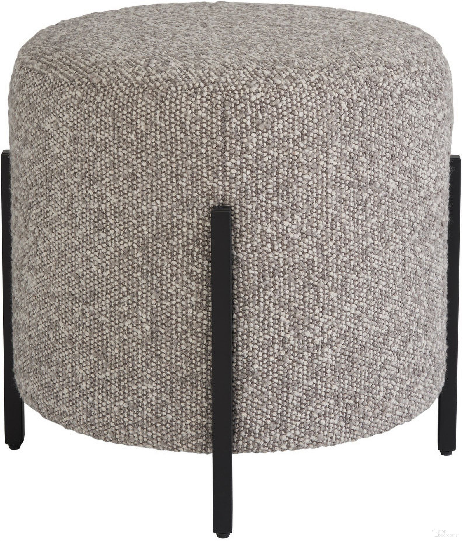 The appearance of Coalesce Pouf In Matte Black designed by Universal in the modern / contemporary interior design. This matte black piece of furniture was selected by 1StopBedrooms from Coalesce Collection to add a touch of cosiness and style into your home. Sku: U301382. Material: Metal.
