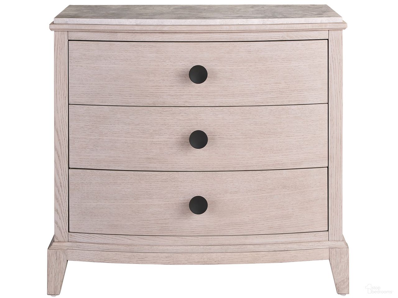 The appearance of Coalesce Three Drawer Nightstand In Fog designed by Universal in the modern / contemporary interior design. This fog piece of furniture was selected by 1StopBedrooms from Coalesce Collection to add a touch of cosiness and style into your home. Sku: U301355. Material: Wood.