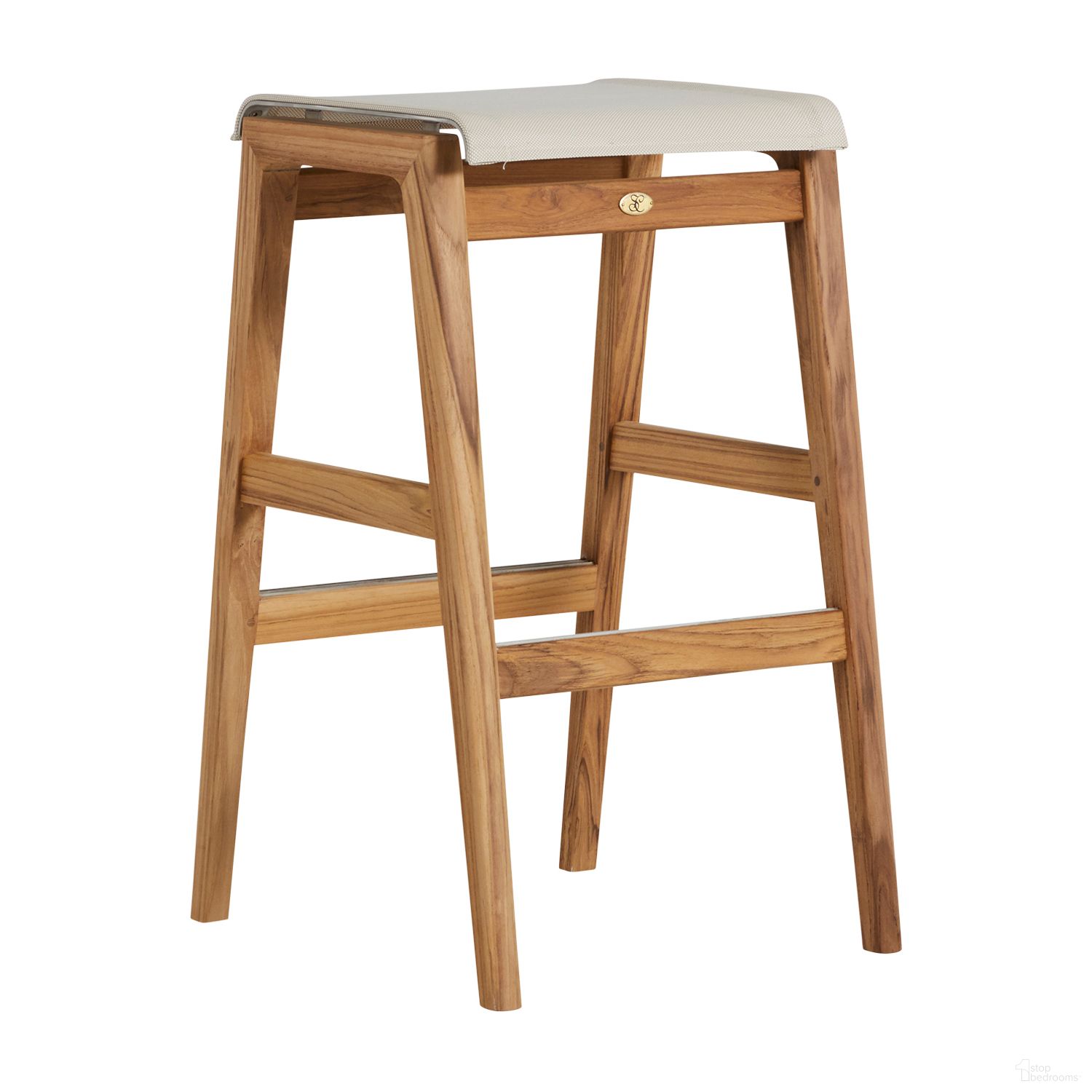 The appearance of Coast Teak 30 Inch Backless Barstool In Natural Teak designed by Summer Classics in the modern / contemporary interior design. This natural teak piece of furniture was selected by 1StopBedrooms from Coast Collection to add a touch of cosiness and style into your home. Sku: 27344. Material: Sling.