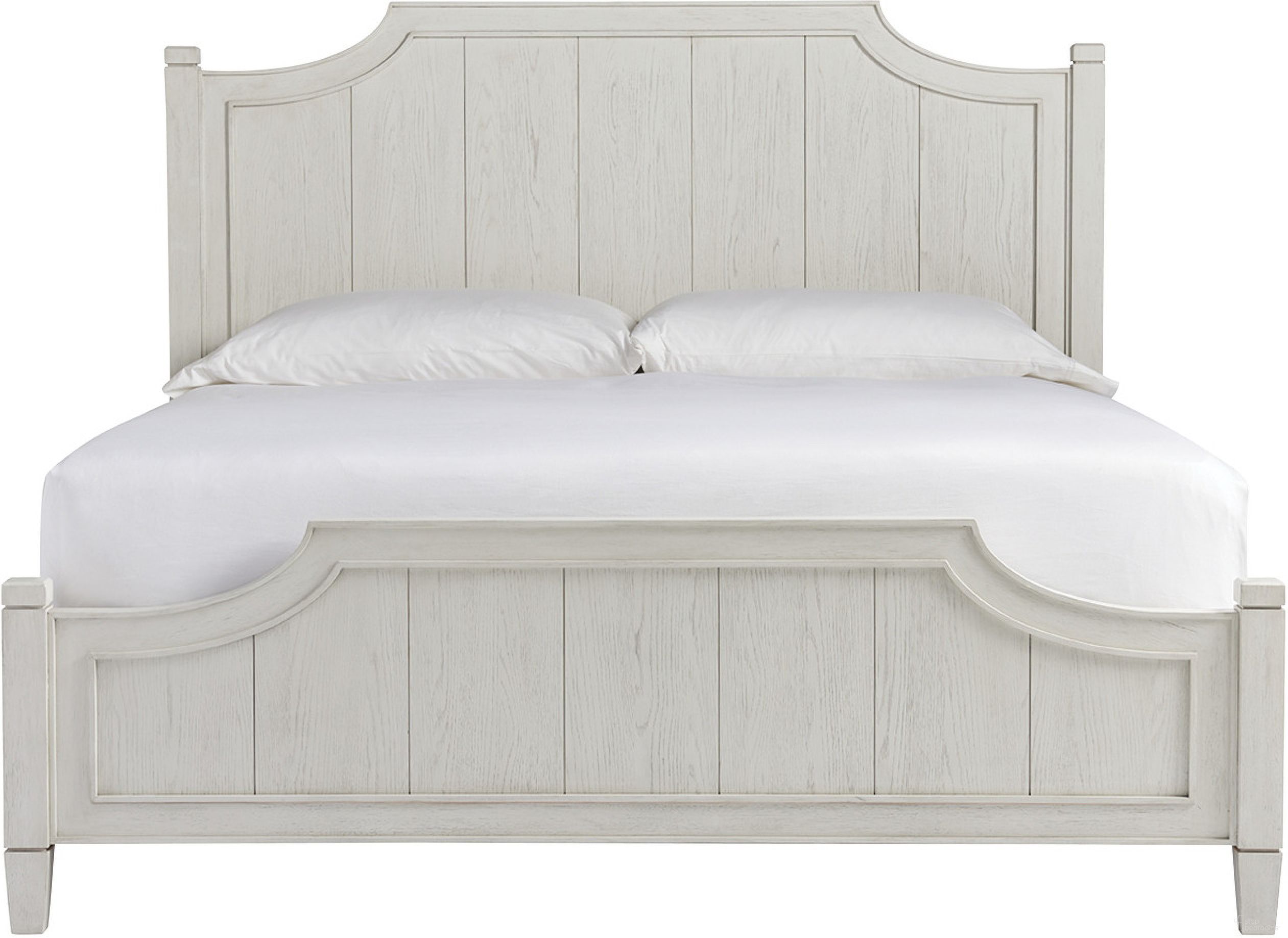 The appearance of Coastal Living Sandbar King Surfside Panel Bed designed by Universal in the coastal interior design. This white piece of furniture was selected by 1StopBedrooms from Coastal Living Collection to add a touch of cosiness and style into your home. Sku: 833260;83326F;83326R. Bed Type: Panel Bed. Material: Wood. Bed Size: King.