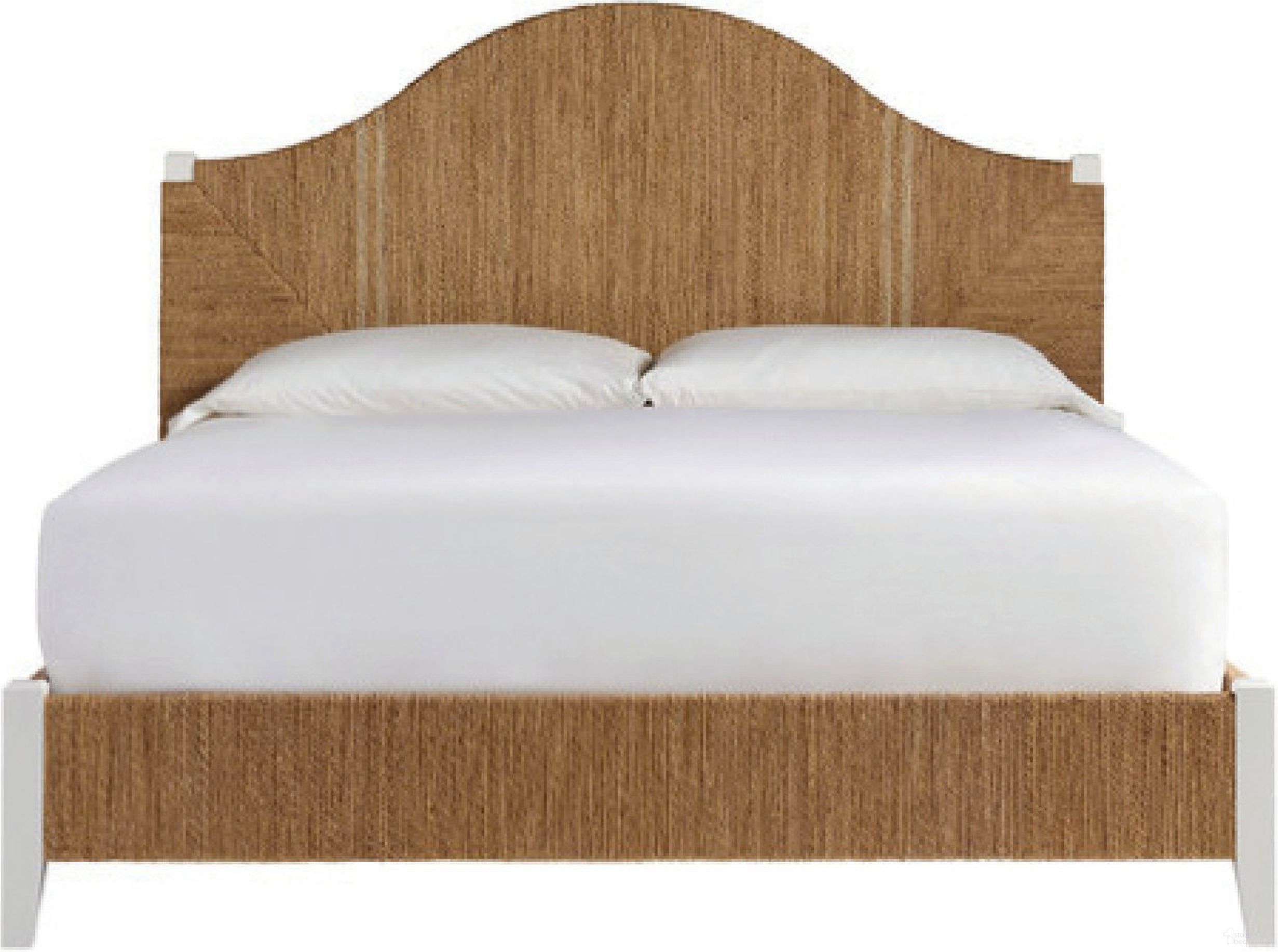 The appearance of Coastal Living Woven Abaca King Seabrook Panel Bed designed by Universal in the coastal interior design. This brown piece of furniture was selected by 1StopBedrooms from Coastal Living Collection to add a touch of cosiness and style into your home. Sku: 833220;83322F;83322R. Bed Type: Panel Bed. Bed Size: King. Material: Abaca.
