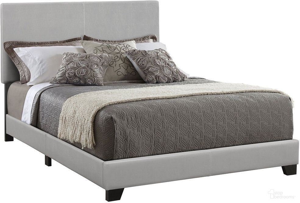 Dorian Upholstered California King Bed Grey