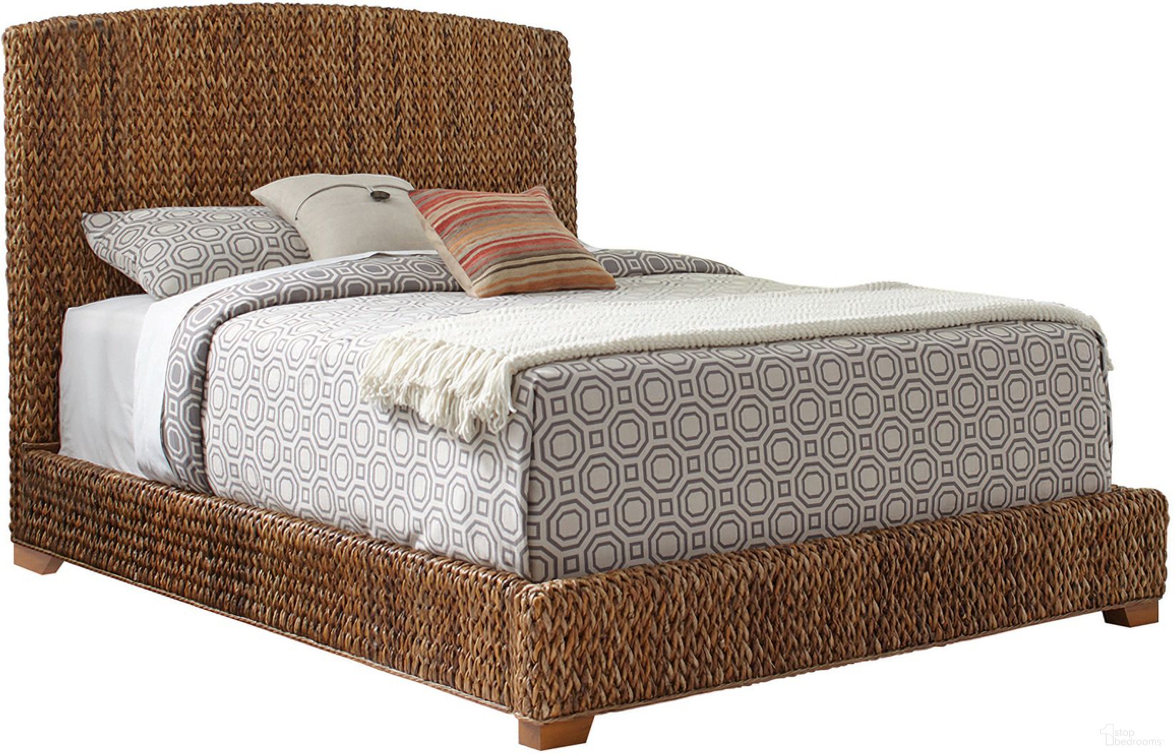 Coaster Laughton Banana Leaf Bed - Thumbnail 2