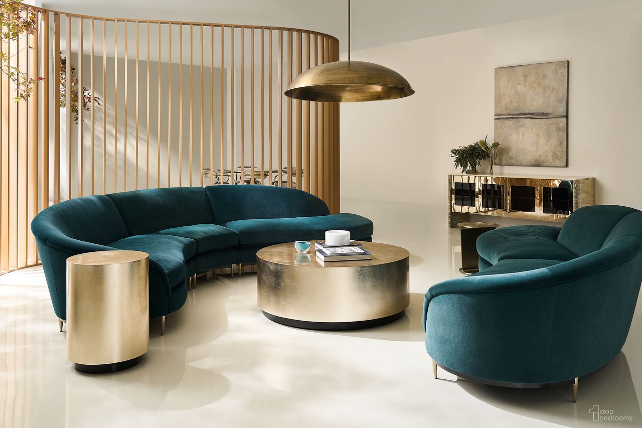 The appearance of Cocktail Couture Round Occasional Table Set In Cream designed by Caracole in the modern / contemporary interior design. This cream piece of furniture  was selected by 1StopBedrooms from Cocktail Couture Collection to add a touch of cosiness and style into your home. Sku: CLA-424-404;CLA-424-414. Material: Hardwood.
