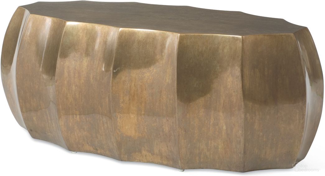 The appearance of Cocktail Table In Antique Brass designed by Century Furniture in the modern / contemporary interior design. This antique brass piece of furniture was selected by 1StopBedrooms from Grand Tour Furniture Collection to add a touch of cosiness and style into your home. Sku: SF5475. Material: Stone.