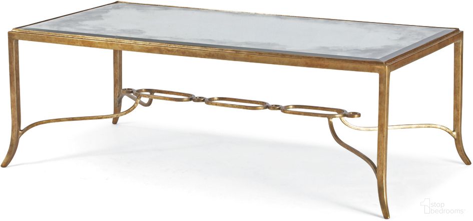 The appearance of 29 x 53 Inch Cocktail Table In Antique Bronze designed by Century Furniture in the transitional interior design. This antique bronze piece of furniture was selected by 1StopBedrooms from Grand Tour Furniture Collection to add a touch of cosiness and style into your home. Sku: SF5140. Material: Iron.
