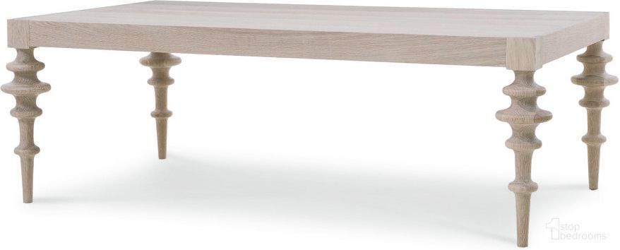 32 x 54 Inch Cocktail Table In Sand