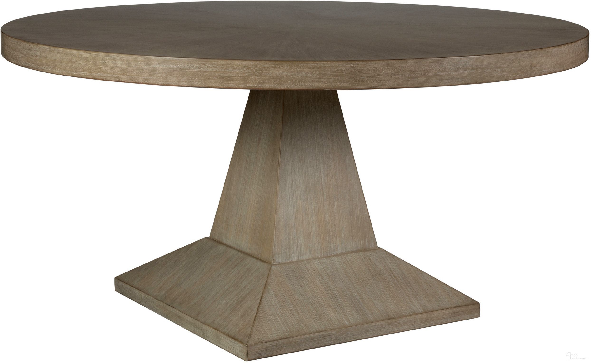 The appearance of Cohesion Program Chronicle Round Dining Table In Bianco designed by Artistica Home in the modern / contemporary interior design. This bianco piece of furniture was selected by 1StopBedrooms from Cohesion Program Collection to add a touch of cosiness and style into your home. Sku: 2224-870C-40. Table Base Style: Pedestal. Table Top Shape: Round. Material: Wood. Size: 60".