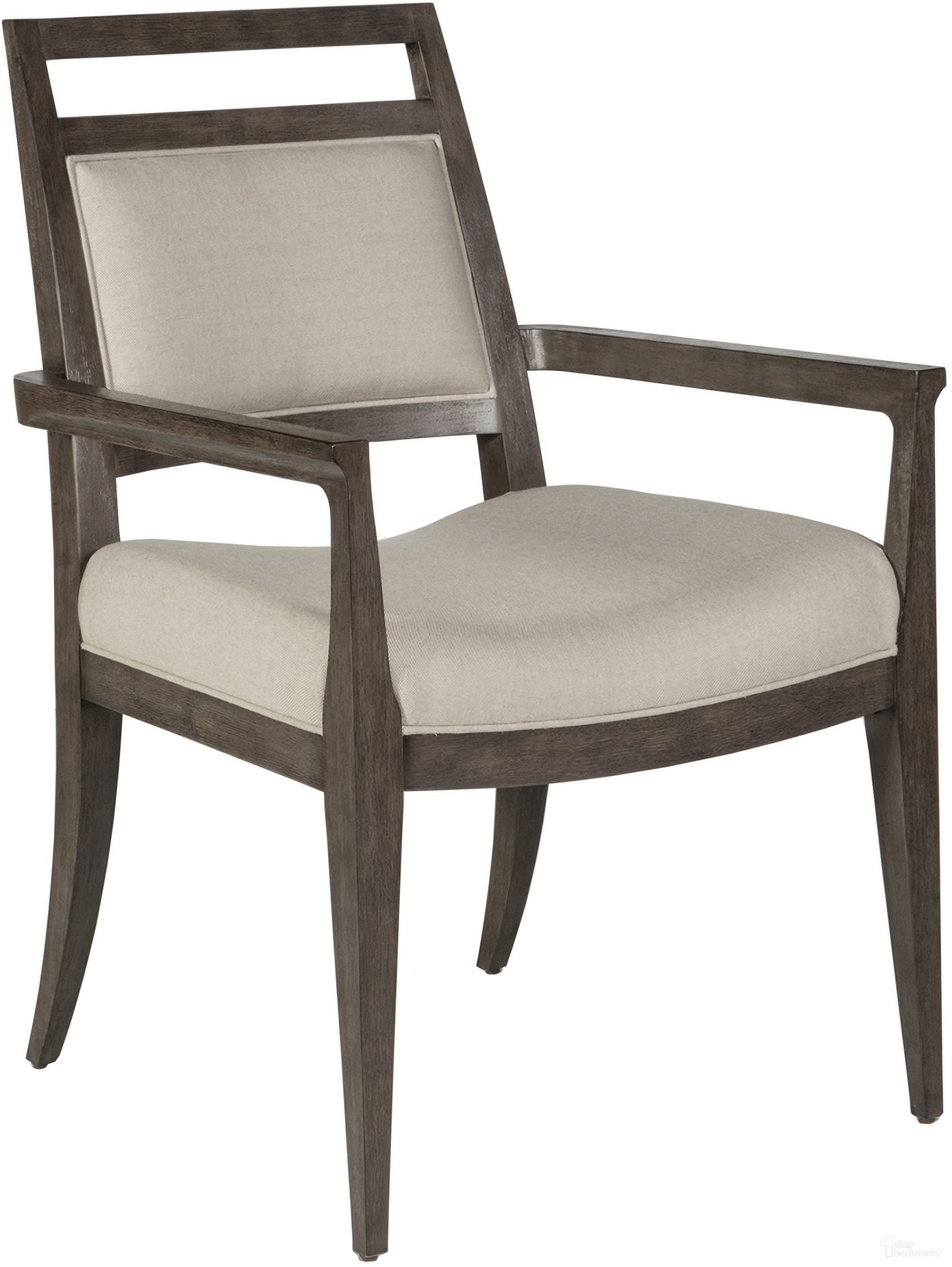 The appearance of Cohesion Program Nico Upholstered Arm Chair In Antico designed by Artistica Home in the transitional interior design. This antico piece of furniture was selected by 1StopBedrooms from Cohesion Program Collection to add a touch of cosiness and style into your home. Sku: 2222-881-39-01. Material: Wood. Chair Type: Arm Chair.