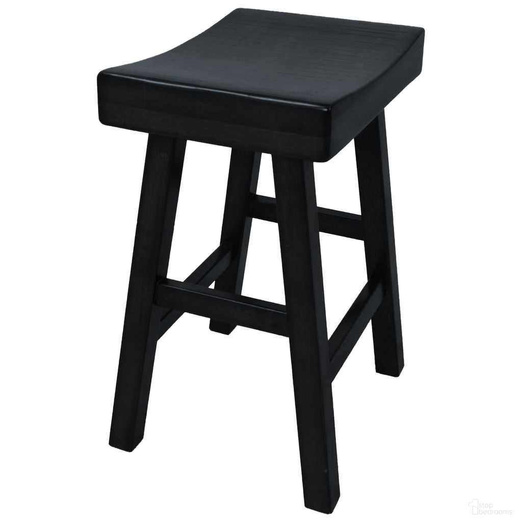 Colborn 25 Inch Counter Stool In Antique Black