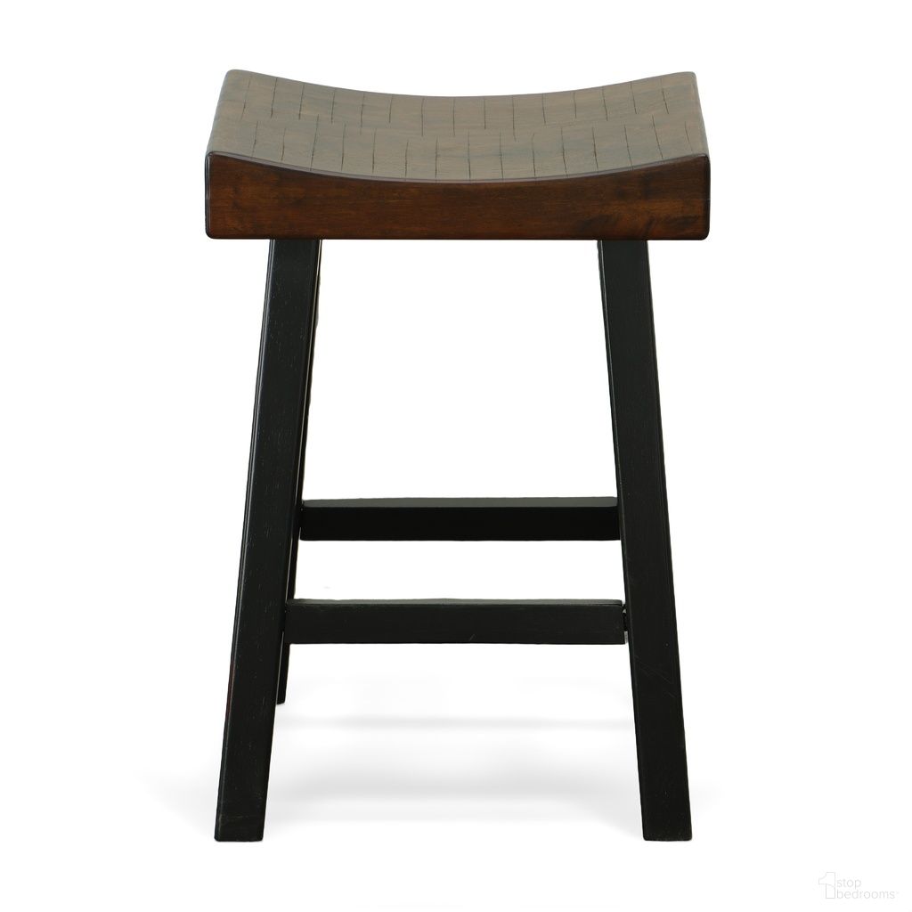The appearance of Colborn 25 Inch Counter Stool In Elm and Black designed by Carolina Living in the modern / contemporary interior design. This elm and black piece of furniture was selected by 1StopBedrooms from Colborn Collection to add a touch of cosiness and style into your home. Sku: 548-24ELMBLK. Material: Rubberwood.