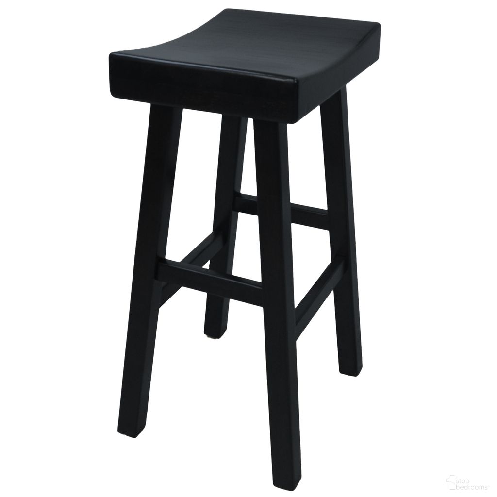 Colborn 30 Inch Barstool In Antique Black