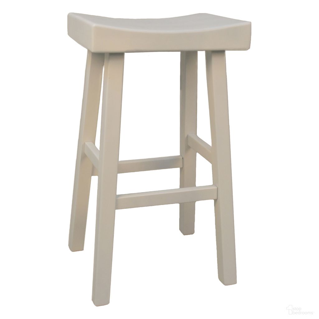 Colborn 30 Inch Barstool In Antique White