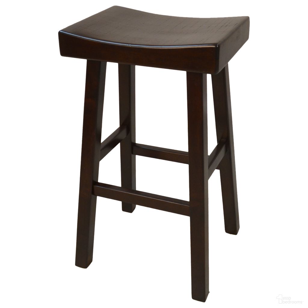The appearance of Colborn 30 Inch Barstool In Espresso designed by Carolina Living in the modern / contemporary interior design. This espresso piece of furniture was selected by 1StopBedrooms from Colborn Collection to add a touch of cosiness and style into your home. Sku: 548-30ESP. Material: Rubberwood.