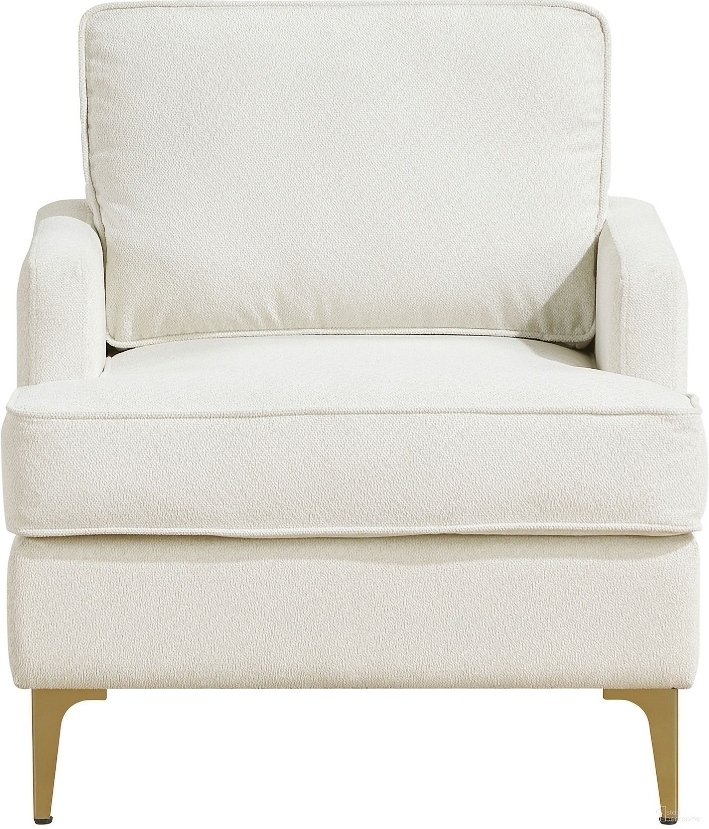 The appearance of Colette Accent Chair In Beige designed by Homelegance in the transitional interior design. This beige piece of furniture was selected by 1StopBedrooms from Colette Collection to add a touch of cosiness and style into your home. Sku: 1051BE-1. Material: Chenille.