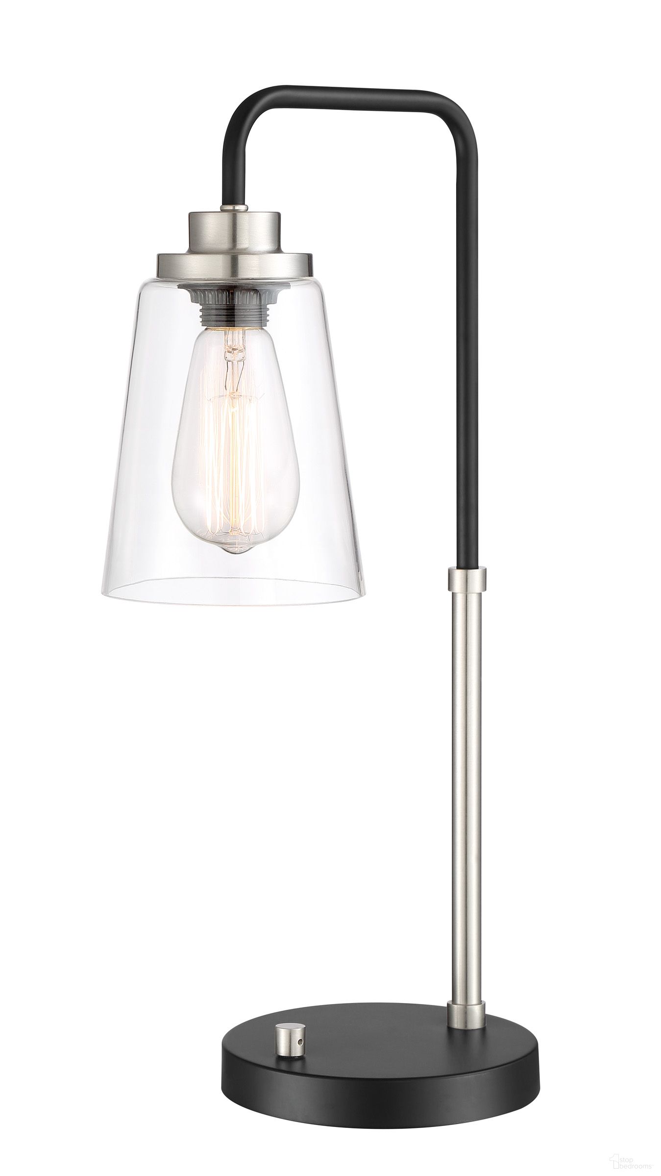 Colinton Table Lamp In Brushed Nickel