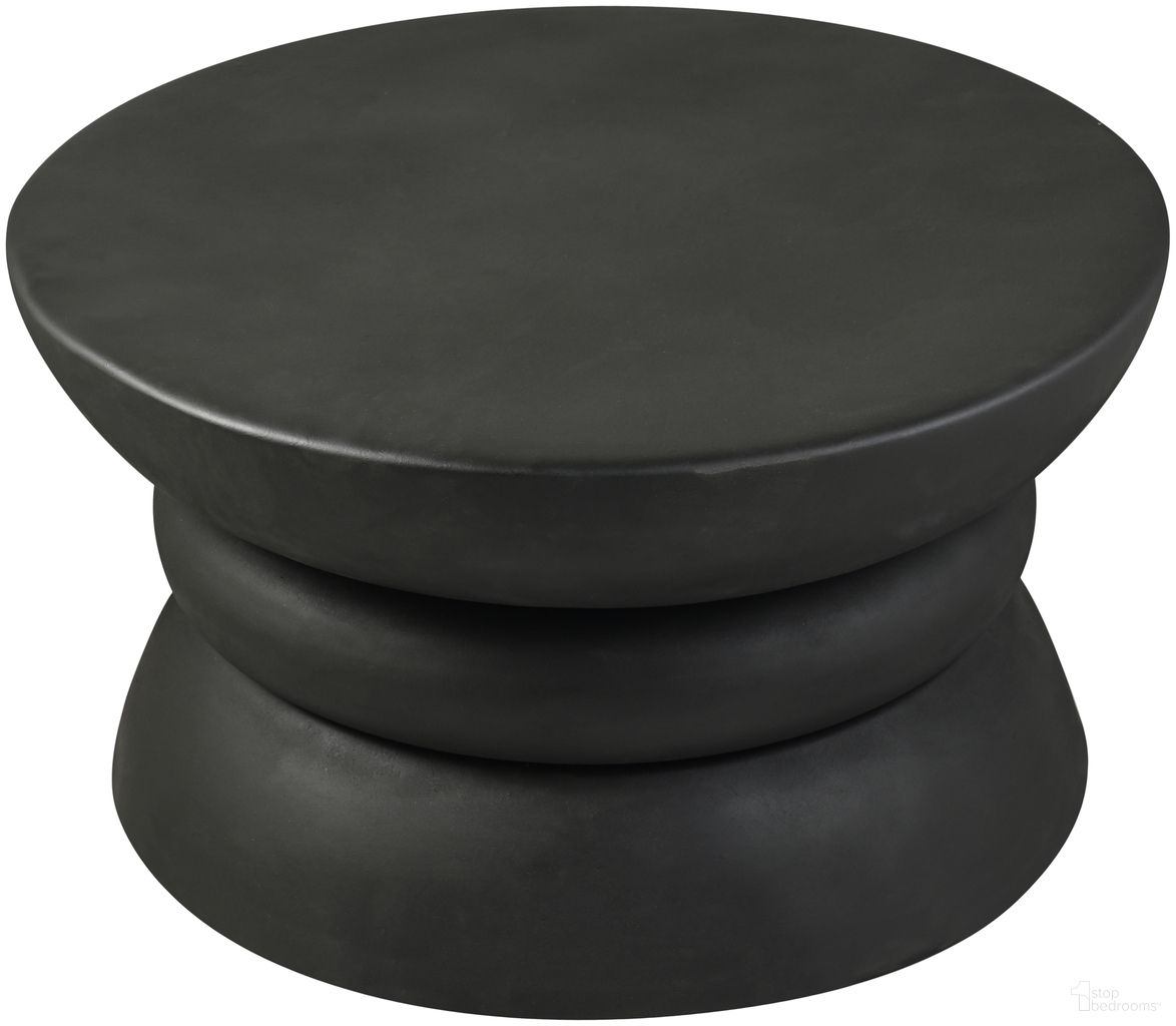 The appearance of Collins Aluminum Coffee Table In Black designed by Meridian in the modern / contemporary interior design. This black piece of furniture  was selected by 1StopBedrooms from Collins Collection to add a touch of cosiness and style into your home. Sku: 99030Black-CT. Material: Aluminum.