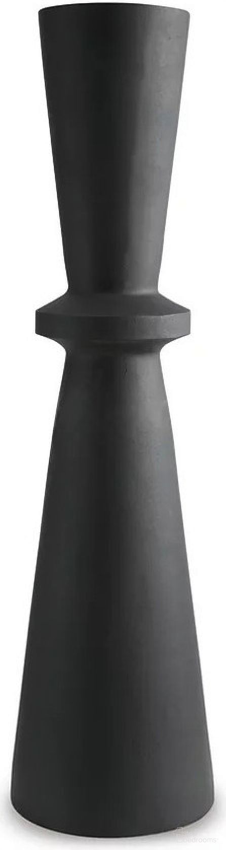 The appearance of Collisten Vase In Black designed by Signature Design by Ashley in the modern / contemporary interior design. This black piece of furniture  was selected by 1StopBedrooms from Collisten Collection to add a touch of cosiness and style into your home. Sku: A2000664. Material: Resin.