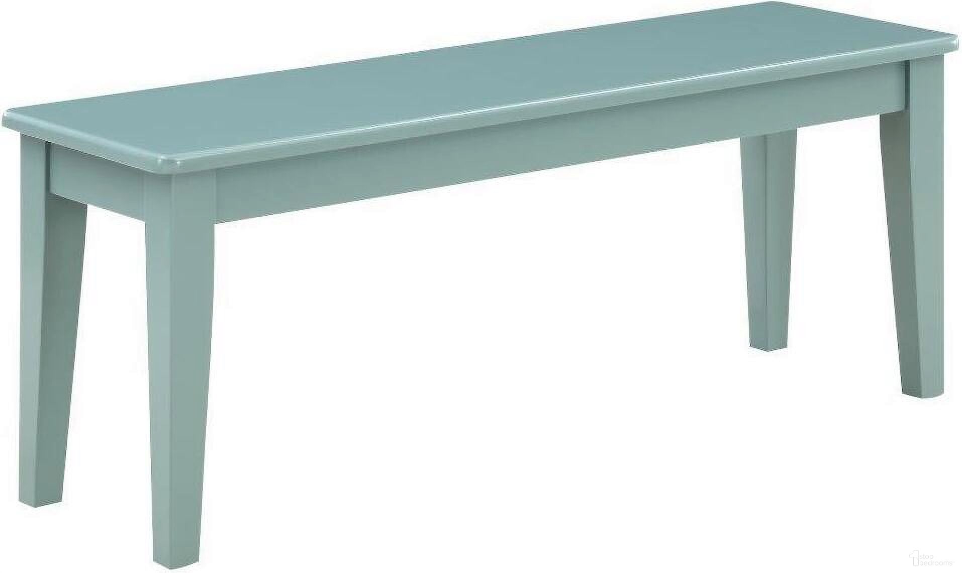 The appearance of Colorado Dining Bench designed by Boraam Industries in the country / farmhouse interior design. This light blue piece of furniture was selected by 1StopBedrooms from Colorado Collection to add a touch of cosiness and style into your home. Sku: 36736. Material: Rubberwood.