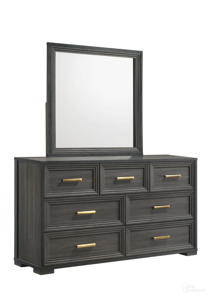 Colorado Mirror In Charcoal