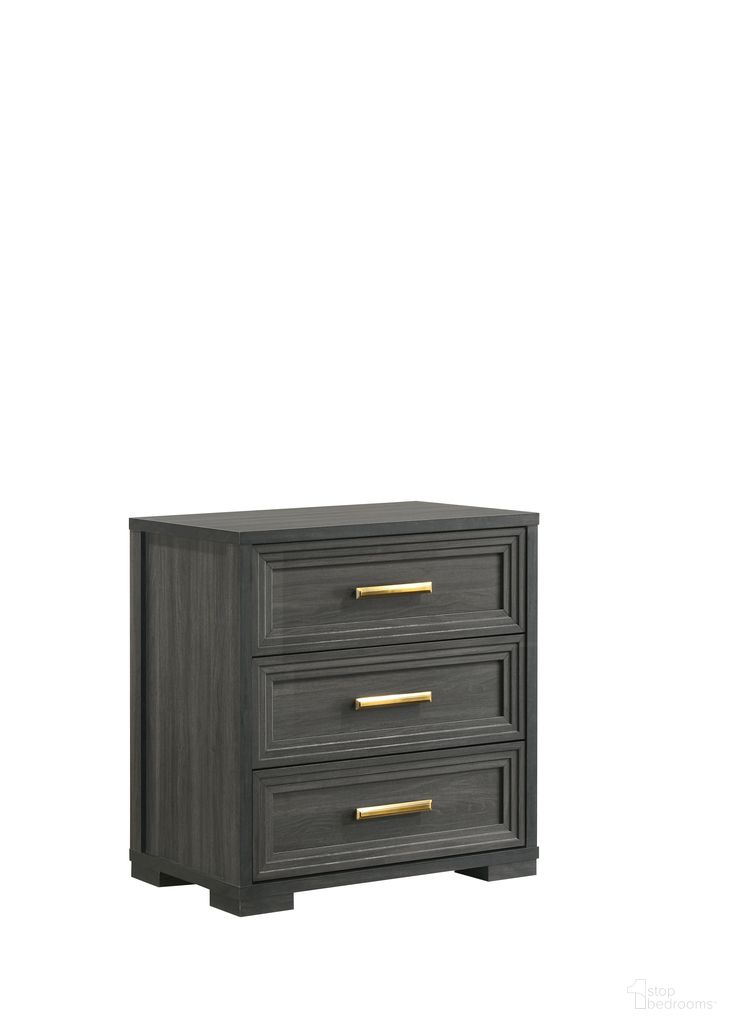 Colorado Nightstand In Charcoal