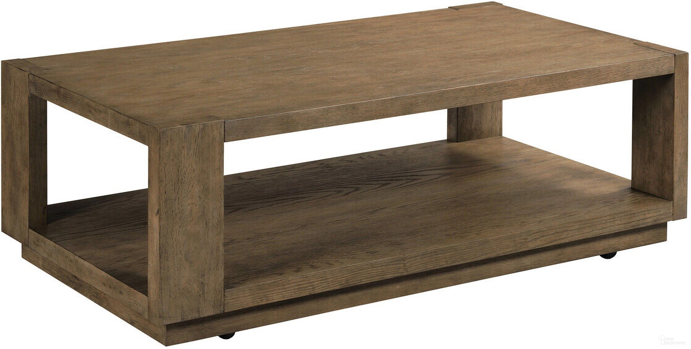 Colson Coffee Table In Medium Stain