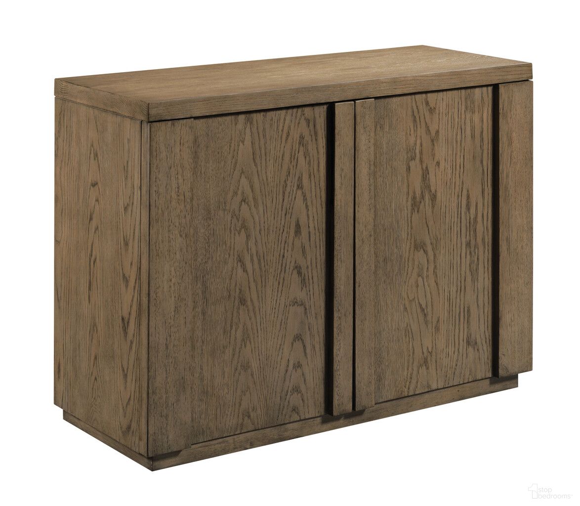 Colson Door Chest In Medium Stain