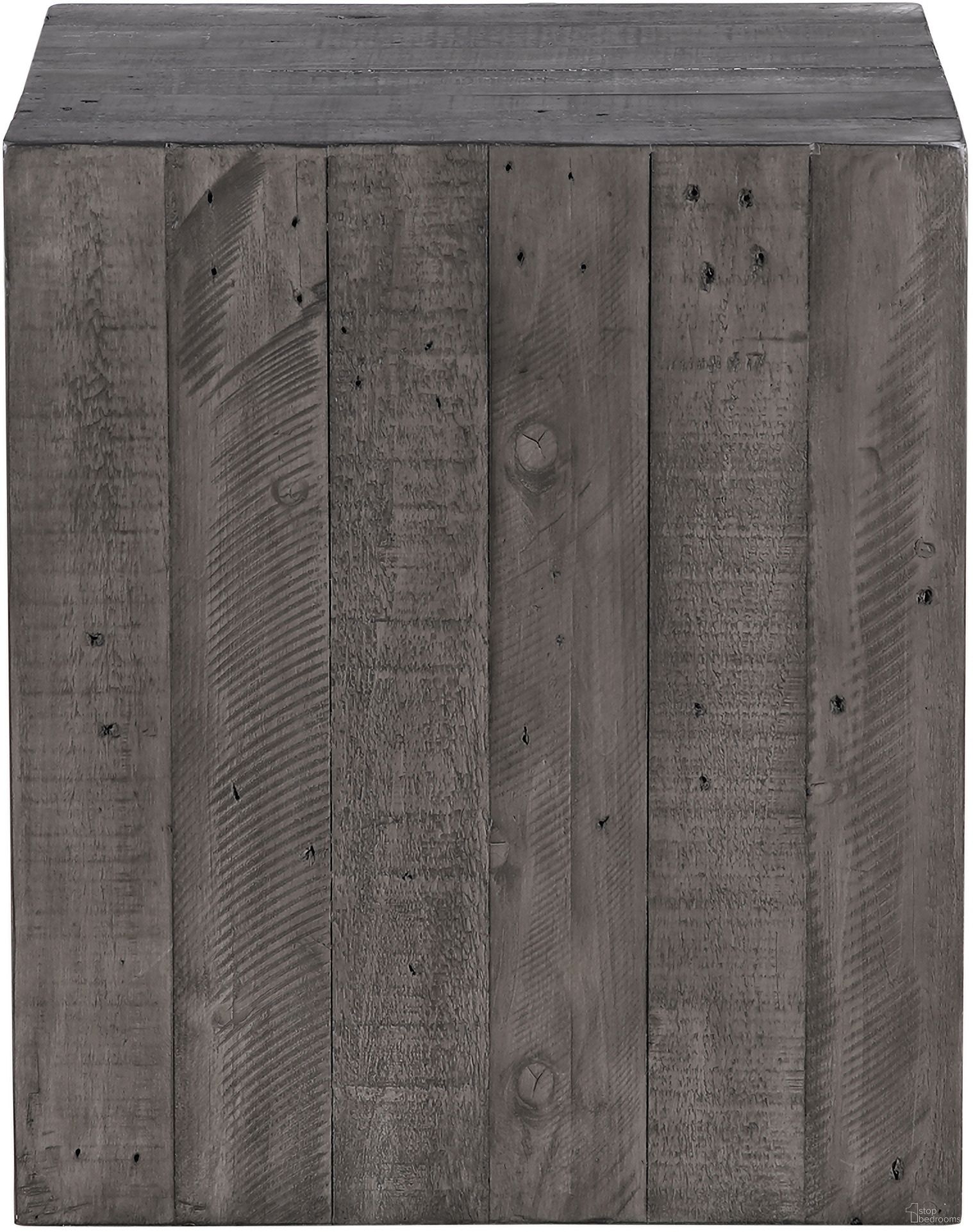 The appearance of Colson End Table In Gray designed by Steve Silver in the rustic / southwestern interior design. This gray piece of furniture  was selected by 1StopBedrooms from Colson Collection to add a touch of cosiness and style into your home. Sku: COS100E. Material: Pine.