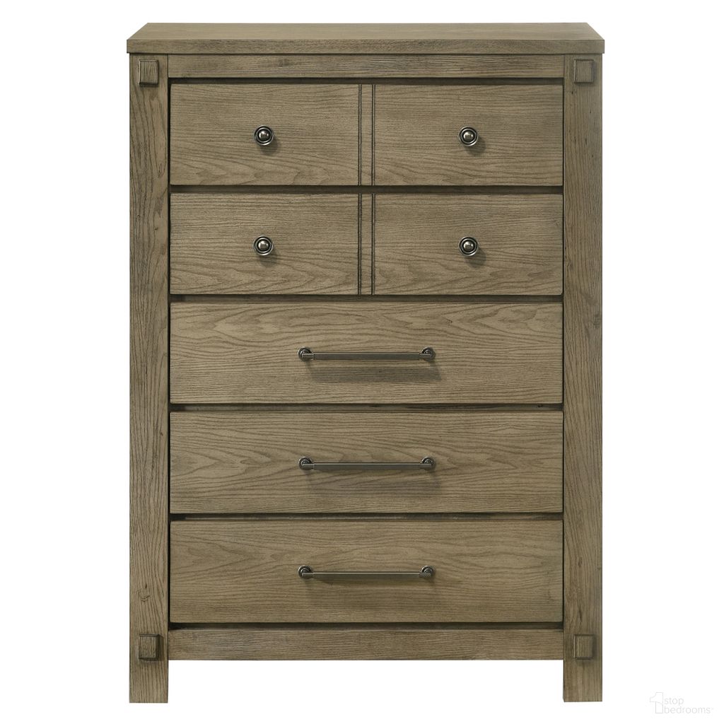 The appearance of Colton Chest In Antique White Oak designed by ACME in the modern / contemporary interior design. This antique white oak piece of furniture  was selected by 1StopBedrooms from Colton Collection to add a touch of cosiness and style into your home. Sku: BD05296.