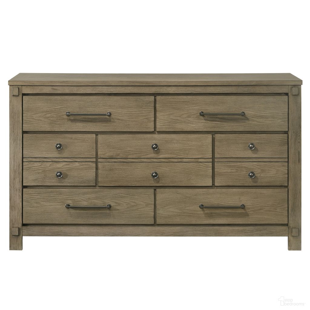 The appearance of Colton Dresser In Antique White Oak designed by ACME in the modern / contemporary interior design. This antique white oak piece of furniture was selected by 1StopBedrooms from Colton Collection to add a touch of cosiness and style into your home. Sku: BD05295.