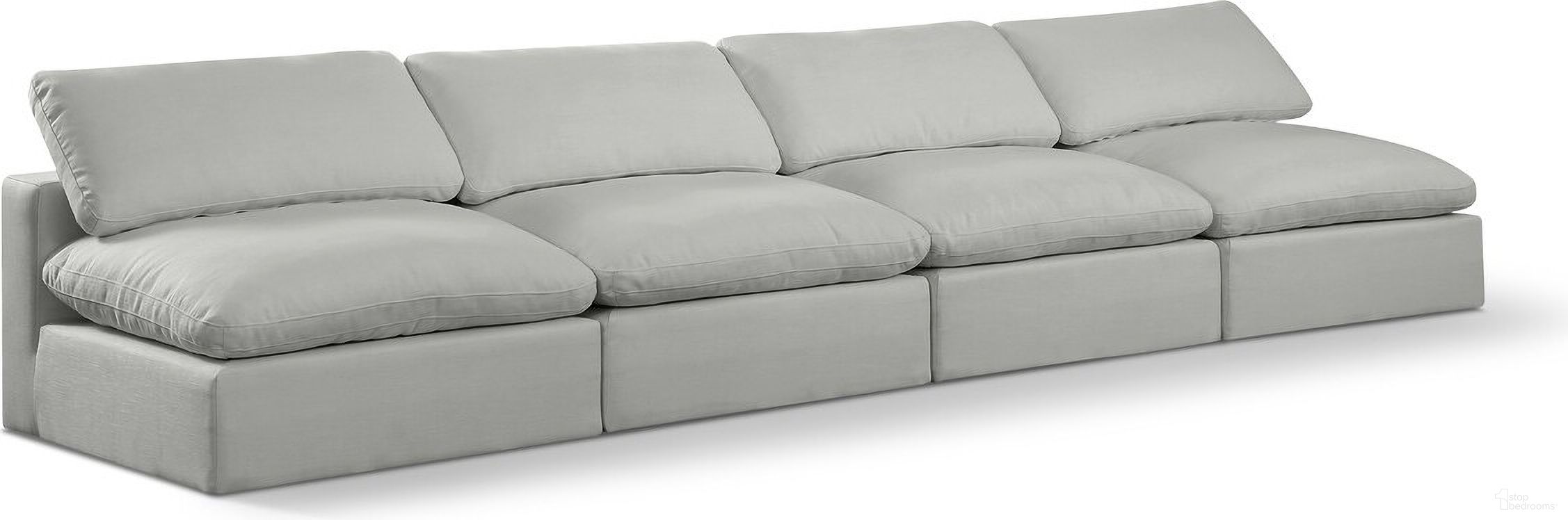 The appearance of Comfy Linen Textured Fabric 4 Seater Modular Sofa In Grey designed by Meridian in the modern / contemporary interior design. This grey piece of furniture was selected by 1StopBedrooms from Comfy Collection to add a touch of cosiness and style into your home. Sku: 187Grey-Armless;187Grey-Armless;187Grey-Armless;187Grey-Armless. Material: Wood.