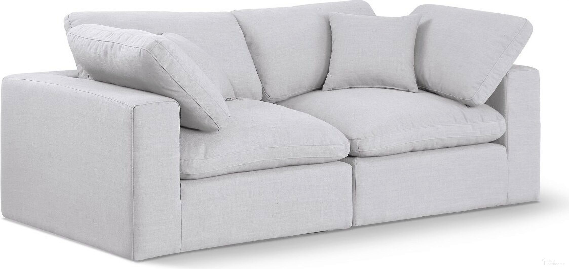The appearance of Comfy Linen Textured Fabric 2 Seater Modular Sofa with Arm Support In White designed by Meridian in the modern / contemporary interior design. This white piece of furniture  was selected by 1StopBedrooms from Comfy Collection to add a touch of cosiness and style into your home. Sku: 187White-Corner;187White-Corner. Material: Wood.