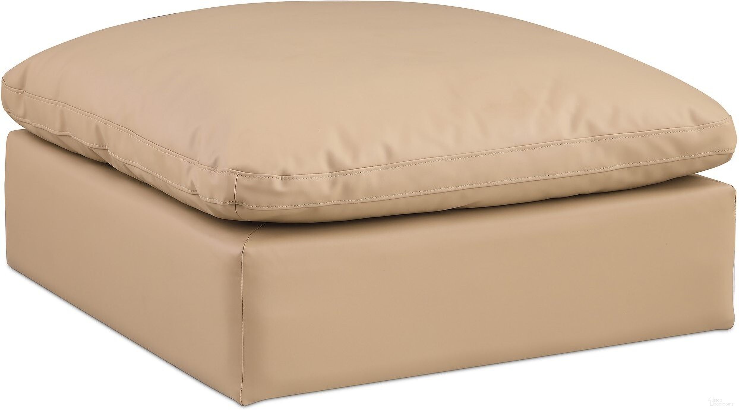 The appearance of Comfy Vegan Leather Modular Ottoman In Tan designed by Meridian in the modern / contemporary interior design. This tan piece of furniture was selected by 1StopBedrooms from Comfy Collection to add a touch of cosiness and style into your home. Sku: 188Tan-Ott. Material: Wood.