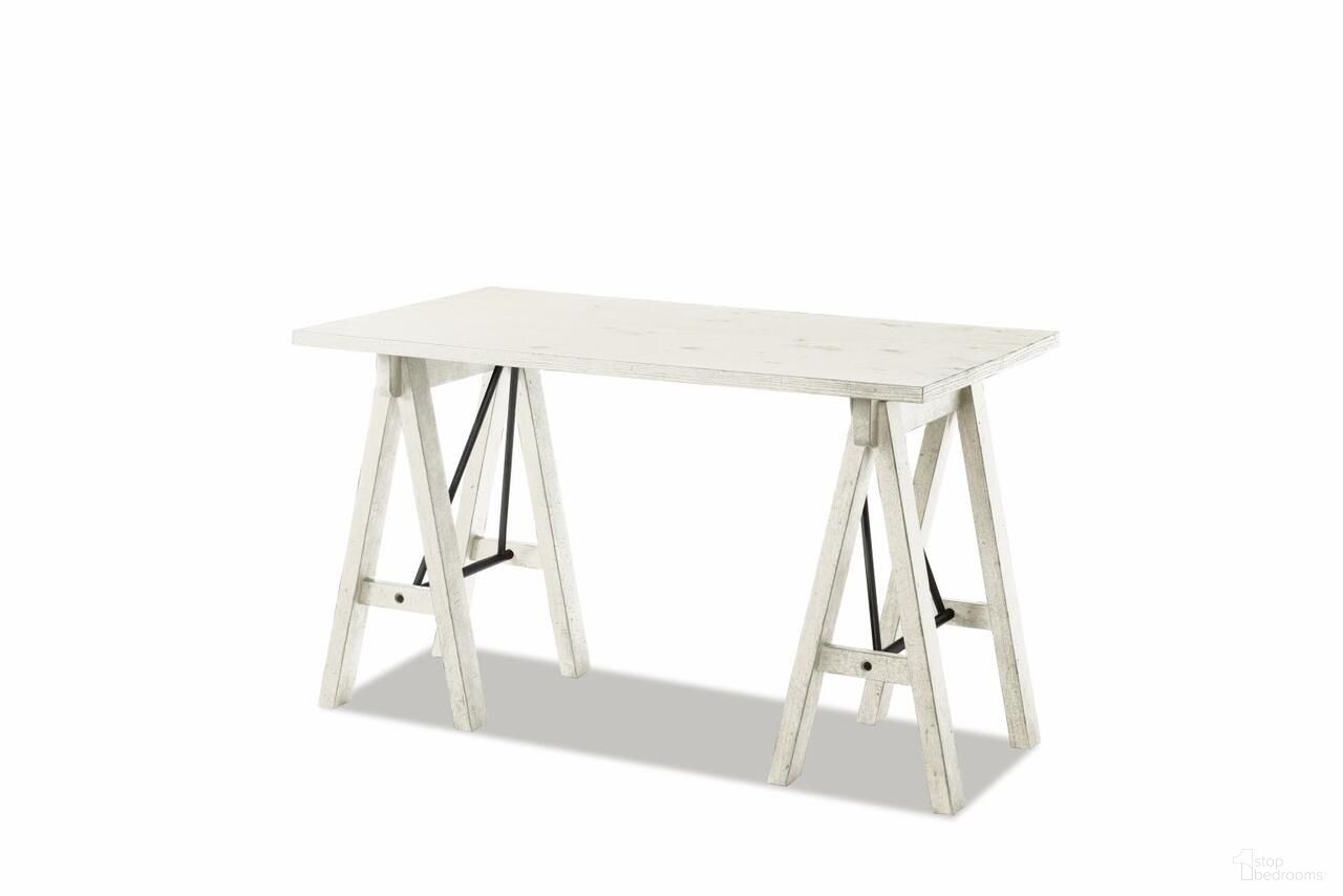The appearance of Coming Home Dreamer Desk In Chalk designed by Legacy Classic in the country / farmhouse interior design. This chalk piece of furniture was selected by 1StopBedrooms from Coming Home Collection to add a touch of cosiness and style into your home. Sku: TY926-850. Material: Oak Veneer.