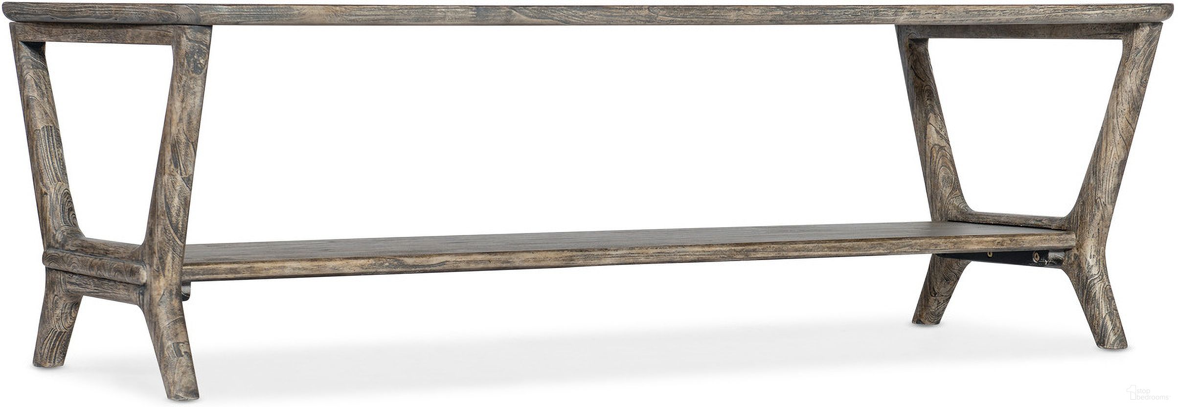 The appearance of Commerce And Market Brandon Cocktail Table designed by Hooker in the transitional interior design. This medium wood piece of furniture was selected by 1StopBedrooms from Commerce and Market Collection to add a touch of cosiness and style into your home. Sku: 7228-80070-85. Material: Veneer.