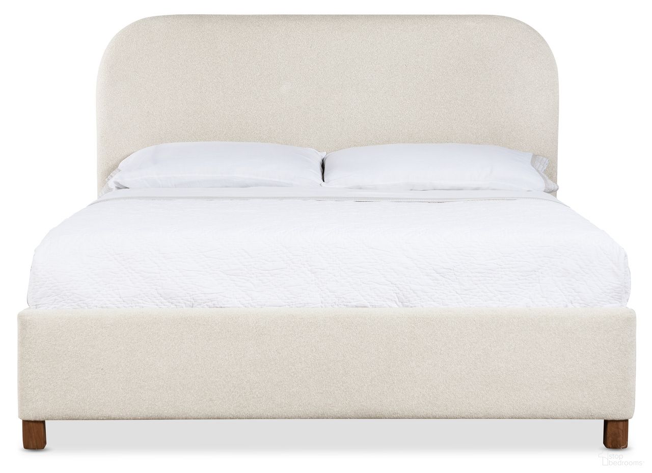Commerce and Market Bridget Queen Upholstered Bed In Beige