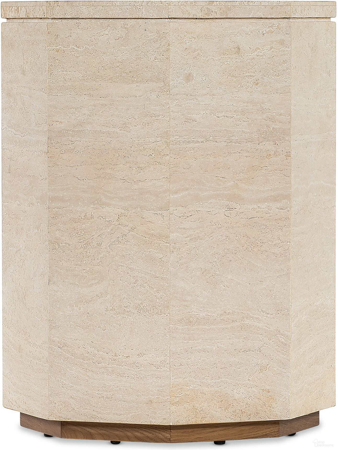 The appearance of Commerce and Market Haven Spot Table In White and Cream designed by Hooker in the transitional interior design. This white/cream piece of furniture  was selected by 1StopBedrooms from Commerce and Market Collection to add a touch of cosiness and style into your home. Sku: 7228-80238-05. Material: Marble.