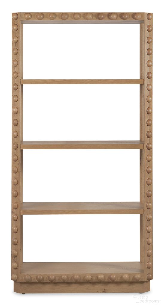 The appearance of Commerce and Market Margo Etagere In Medium Wood designed by Hooker in the transitional interior design. This medium wood piece of furniture was selected by 1StopBedrooms from Commerce and Market Collection to add a touch of cosiness and style into your home. Sku: 7228-50740-80. Material: Solid Oak.