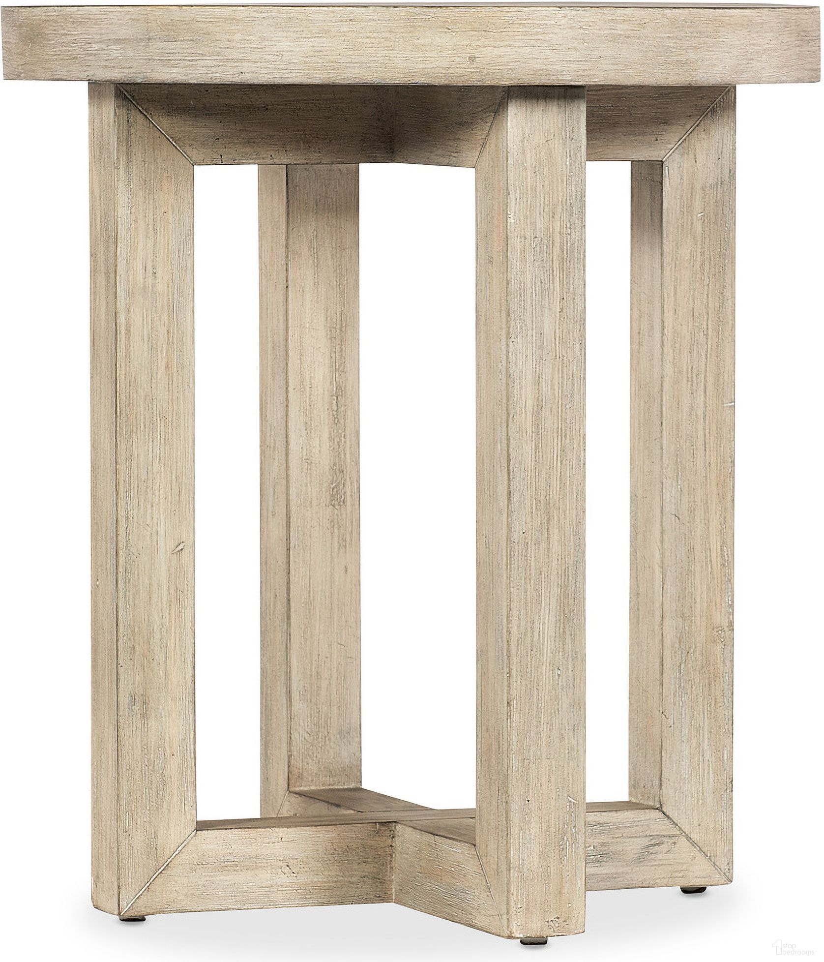 The appearance of Commerce and Market Modern Side Table In Light Wood designed by Hooker in the transitional interior design. This light wood piece of furniture  was selected by 1StopBedrooms from Commerce and Market Collection to add a touch of cosiness and style into your home. Sku: 7228-80198-80. Material: Acacia.