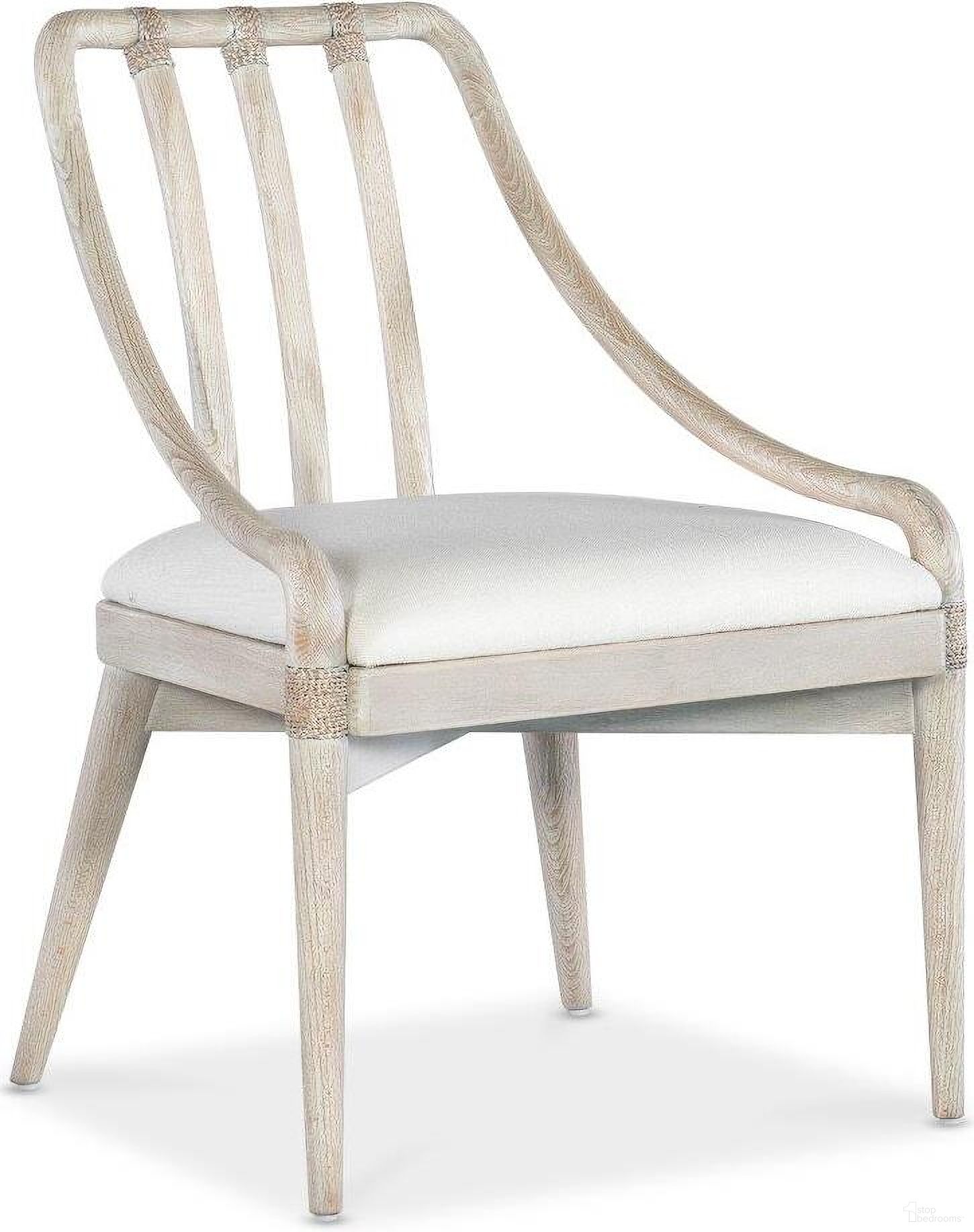 The appearance of Commerce and Market Seaside Chair Set of 2 In Light Wood designed by Hooker in the transitional interior design. This light wood piece of furniture was selected by 1StopBedrooms from Commerce and Market Collection to add a touch of cosiness and style into your home. Sku: 7228-75012-80. Material: Fabric. Chair Type: Side Chair.