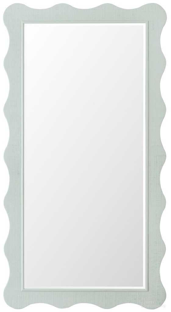 The appearance of Commerce and Market Waverly Leaner Mirror In Blue designed by Hooker in the transitional interior design. This blue piece of furniture  was selected by 1StopBedrooms from Commerce and Market Collection to add a touch of cosiness and style into your home. Sku: 7228-50752-45. Material: Wood.